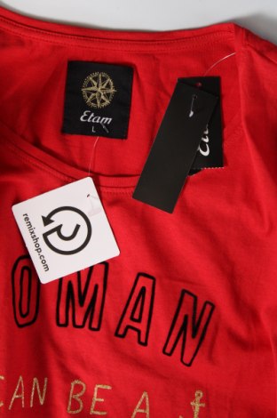 Дамска блуза Etam, Размер L, Цвят Червен, Цена 25,20 лв.