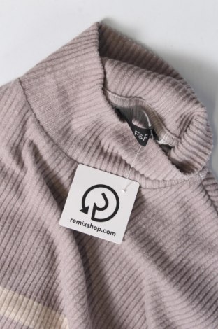 Γυναικεία μπλούζα F&F, Μέγεθος XS, Χρώμα Γκρί, Τιμή 2,82 €