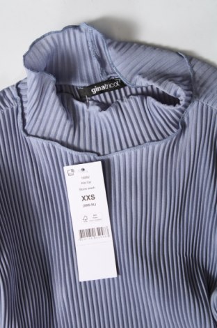 Дамска блуза Gina Tricot, Размер XXS, Цвят Син, Цена 8,00 лв.