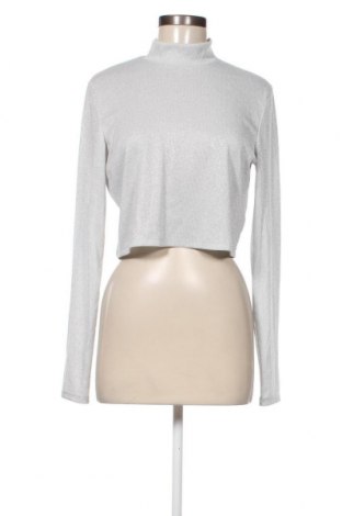 Дамска блуза H&M, Размер L, Цвят Сив, Цена 4,94 лв.