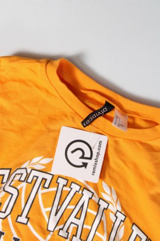 Damen Shirt H&M Divided, Größe S, Farbe Gelb, Preis € 2,51