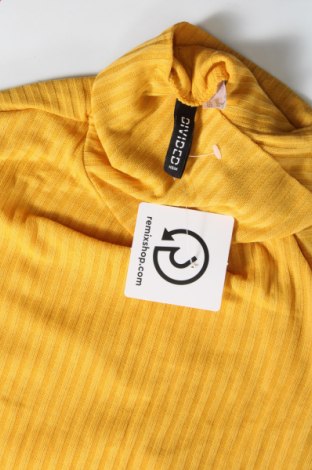 Дамска блуза H&M Divided, Размер M, Цвят Жълт, Цена 7,41 лв.