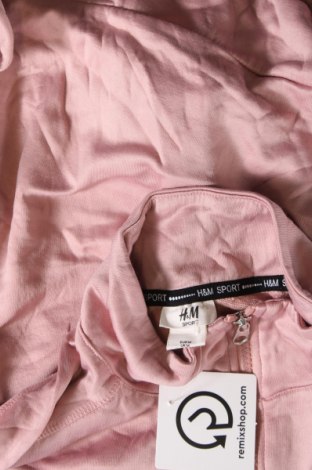 Damen Shirt H&M Sport, Größe M, Farbe Aschrosa, Preis € 3,70