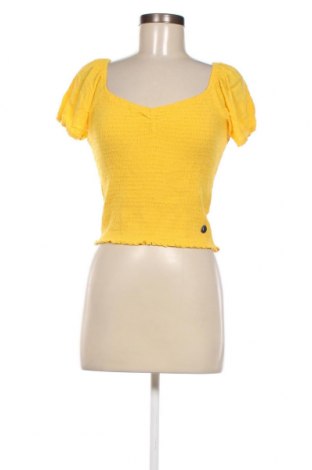 Γυναικεία μπλούζα Hollister, Μέγεθος L, Χρώμα Κίτρινο, Τιμή 5,94 €