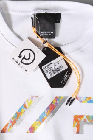 Damen Shirt Icepeak, Größe L, Farbe Weiß, Preis 23,66 €