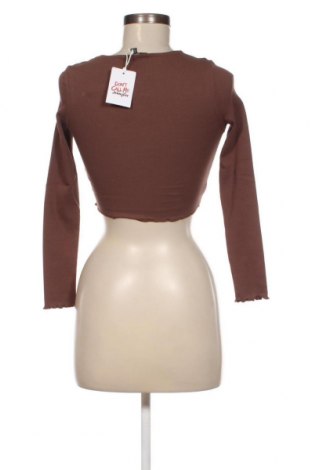 Дамска блуза Jennyfer, Размер XXS, Цвят Кафяв, Цена 12,09 лв.