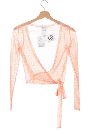 Дамска блуза Jennyfer, Размер XS, Цвят Оранжев, Цена 6,82 лв.