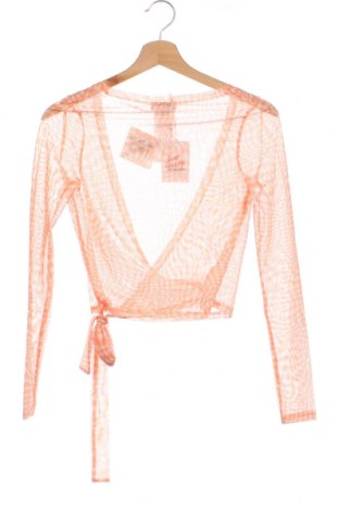 Дамска блуза Jennyfer, Размер XS, Цвят Оранжев, Цена 6,82 лв.