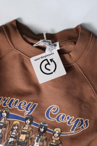 Γυναικεία μπλούζα Jennyfer, Μέγεθος S, Χρώμα Καφέ, Τιμή 4,79 €