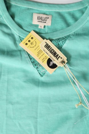 Γυναικεία μπλούζα Khujo, Μέγεθος L, Χρώμα Πράσινο, Τιμή 22,08 €