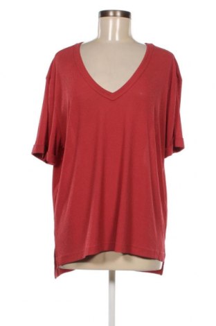 Дамска блуза Lefties, Размер XL, Цвят Червен, Цена 31,00 лв.