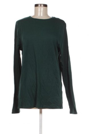 Γυναικεία μπλούζα Lindex, Μέγεθος XL, Χρώμα Πράσινο, Τιμή 10,58 €