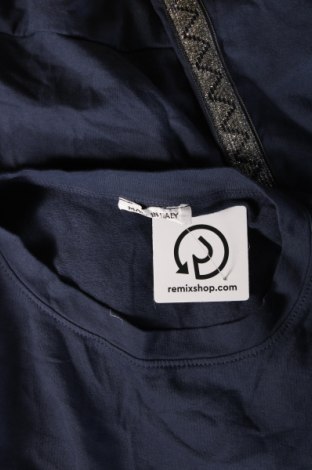 Γυναικεία μπλούζα Made In Italy, Μέγεθος L, Χρώμα Μπλέ, Τιμή 2,70 €