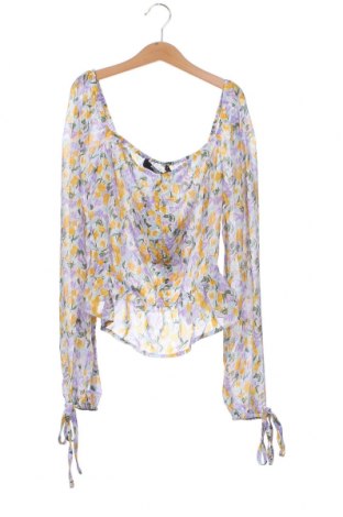 Γυναικεία μπλούζα Missguided, Μέγεθος XS, Χρώμα Πολύχρωμο, Τιμή 4,63 €