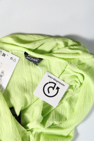 Дамска блуза Monki, Размер M, Цвят Зелен, Цена 9,66 лв.