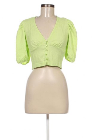 Γυναικεία μπλούζα Monki, Μέγεθος S, Χρώμα Πράσινο, Τιμή 5,09 €