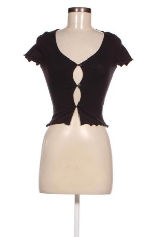 Damen Shirt Monki, Größe XS, Farbe Schwarz, Preis 8,12 €