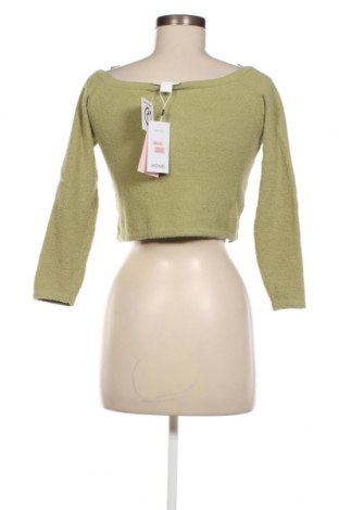 Дамска блуза Monki, Размер M, Цвят Зелен, Цена 8,32 лв.