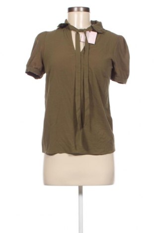 Дамска блуза Naf Naf, Размер XS, Цвят Зелен, Цена 10,80 лв.