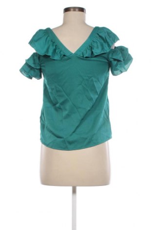 Дамска блуза Naf Naf, Размер XS, Цвят Зелен, Цена 8,64 лв.