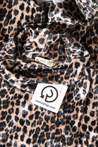 Γυναικεία μπλούζα New Style, Μέγεθος M, Χρώμα Πολύχρωμο, Τιμή 3,76 €