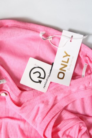Γυναικεία μπλούζα ONLY, Μέγεθος XL, Χρώμα Ρόζ , Τιμή 3,51 €