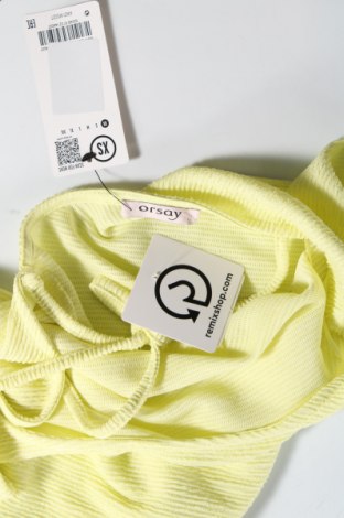 Damen Shirt Orsay, Größe XS, Farbe Gelb, Preis € 4,79