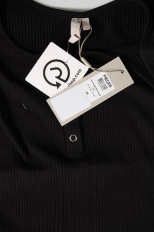Γυναικεία μπλούζα Pieces, Μέγεθος XS, Χρώμα Μαύρο, Τιμή 20,62 €