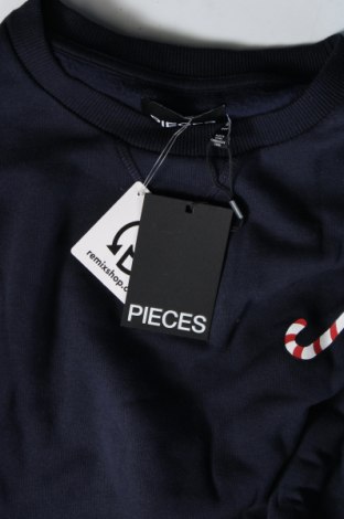 Γυναικεία μπλούζα Pieces, Μέγεθος M, Χρώμα Μπλέ, Τιμή 3,09 €