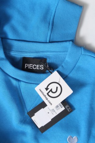 Дамска блуза Pieces, Размер M, Цвят Син, Цена 12,00 лв.