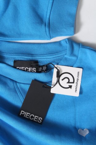 Дамска блуза Pieces, Размер XL, Цвят Син, Цена 12,00 лв.
