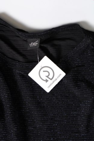 Γυναικεία μπλούζα S.Oliver Black Label, Μέγεθος M, Χρώμα Μαύρο, Τιμή 2,94 €