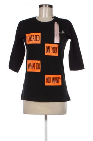 Γυναικεία μπλούζα SH by Silvian Heach, Μέγεθος XS, Χρώμα Μαύρο, Τιμή 15,77 €