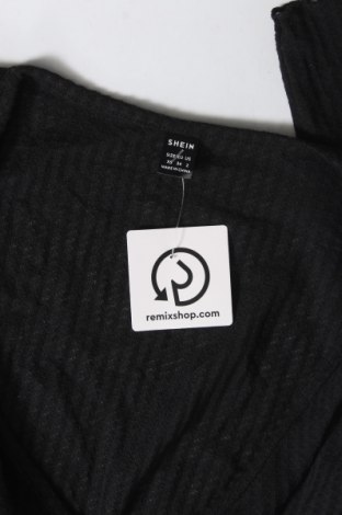 Γυναικεία μπλούζα SHEIN, Μέγεθος XS, Χρώμα Μαύρο, Τιμή 2,59 €