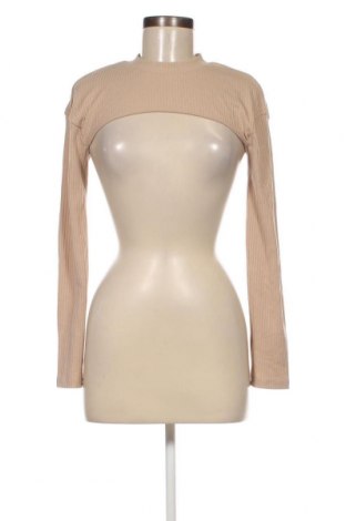 Γυναικεία μπλούζα SHEIN, Μέγεθος M, Χρώμα  Μπέζ, Τιμή 2,59 €