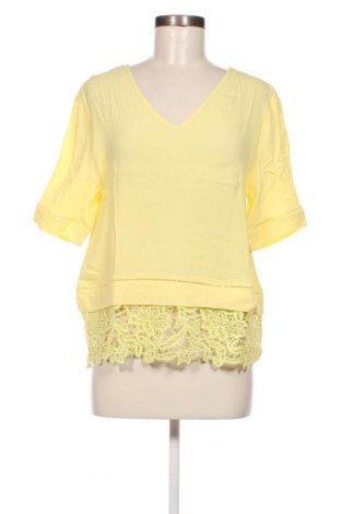 Γυναικεία μπλούζα SUNCOO, Μέγεθος M, Χρώμα Κίτρινο, Τιμή 9,46 €