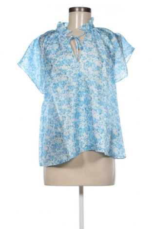 Дамска блуза Samsoe & Samsoe, Размер M, Цвят Син, Цена 102,00 лв.