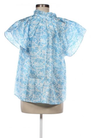 Дамска блуза Samsoe & Samsoe, Размер M, Цвят Син, Цена 51,00 лв.