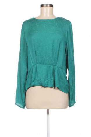 Дамска блуза Samsoe & Samsoe, Размер M, Цвят Зелен, Цена 31,30 лв.