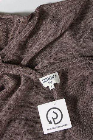 Дамска блуза Sergio, Размер S, Цвят Кафяв, Цена 4,94 лв.
