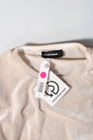 Γυναικεία μπλούζα Tally Weijl, Μέγεθος L, Χρώμα  Μπέζ, Τιμή 3,52 €