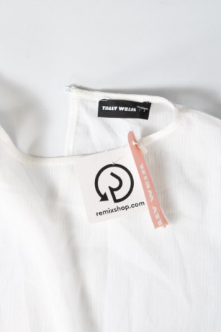 Damen Shirt Tally Weijl, Größe S, Farbe Weiß, Preis 3,36 €