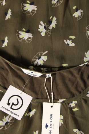 Γυναικεία μπλούζα Tom Tailor, Μέγεθος M, Χρώμα Πράσινο, Τιμή 5,57 €