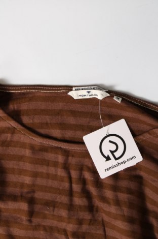 Γυναικεία μπλούζα Tom Tailor, Μέγεθος M, Χρώμα Καφέ, Τιμή 14,85 €