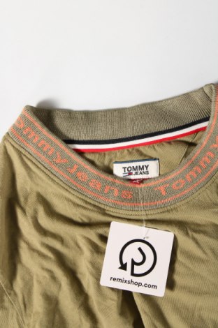 Дамска блуза Tommy Jeans, Размер XL, Цвят Зелен, Цена 150,00 лв.