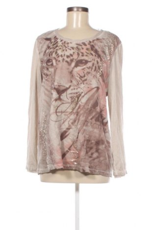 Γυναικεία μπλούζα Via Appia, Μέγεθος XL, Χρώμα  Μπέζ, Τιμή 2,23 €