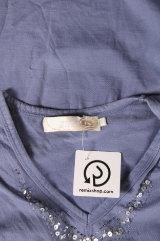 Γυναικεία μπλούζα Zizzi, Μέγεθος L, Χρώμα Μπλέ, Τιμή 7,67 €