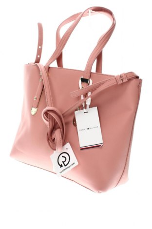 Дамска чанта Tommy Hilfiger, Цвят Розов, Цена 223,00 лв.