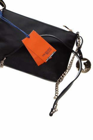 Дамска чанта Trussardi Jeans, Цвят Черен, Цена 241,02 лв.
