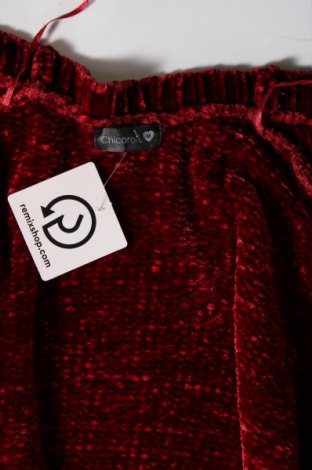 Damen Strickjacke Chicoree, Größe M, Farbe Rot, Preis € 7,06